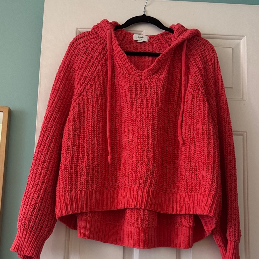 Women's coral Knit Sweater